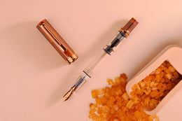 TWSBI ECO Rootbeer with Bronze Trim Fountain Pen