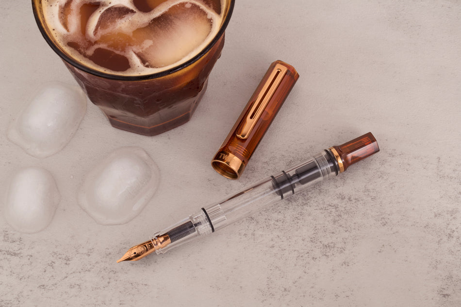 TWSBI ECO Rootbeer with Bronze Trim Fountain Pen