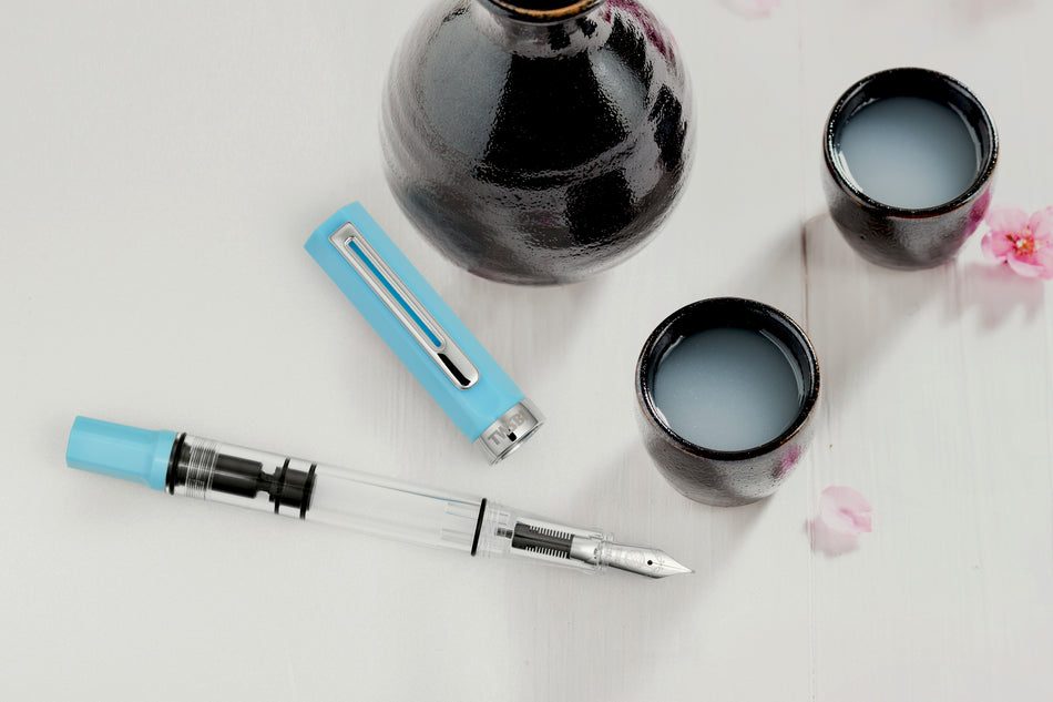 Twsbi ECO Fountain Pen - Sky Blue (d)