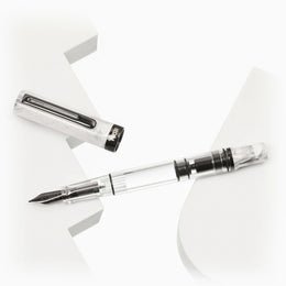 Twsbi ECO Fountain Pen - Carrara w/ Onyx