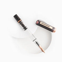 Twsbi Eco Fountain Pen - Smoke RoseGold (d)