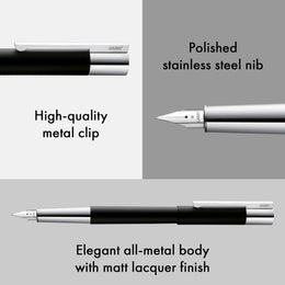 LAMY Scala Fountain Pen - Black (matte)