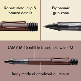 LAMY Lx Ballpoint - Marron