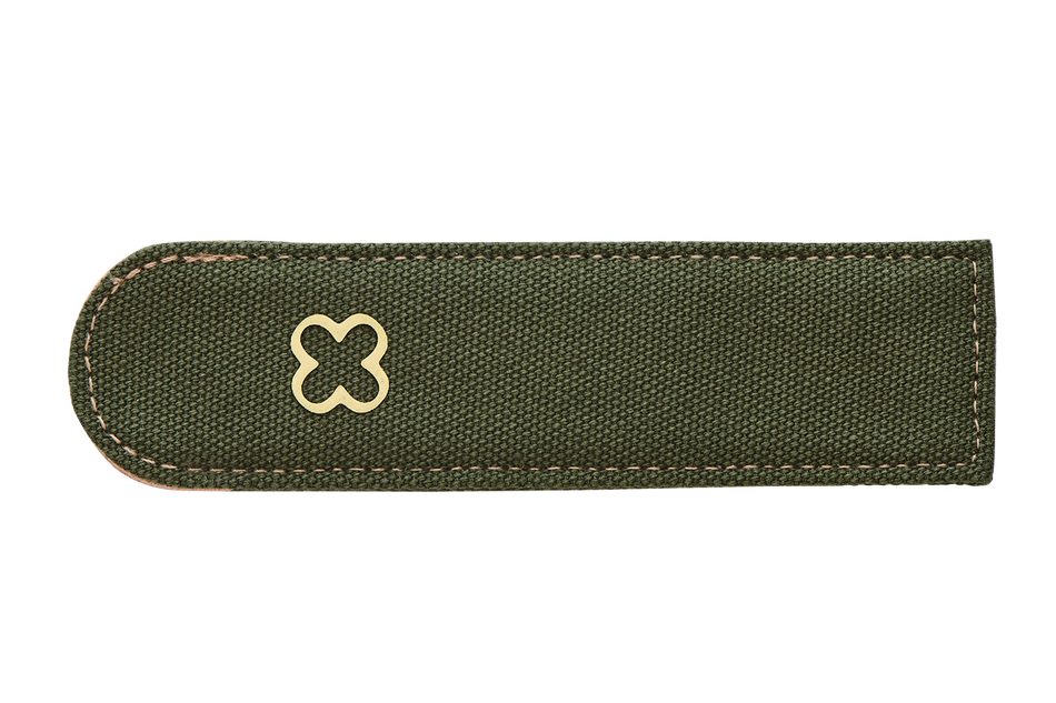 Esterbrook Pen Pocket Canvas Sleeve - Army Green