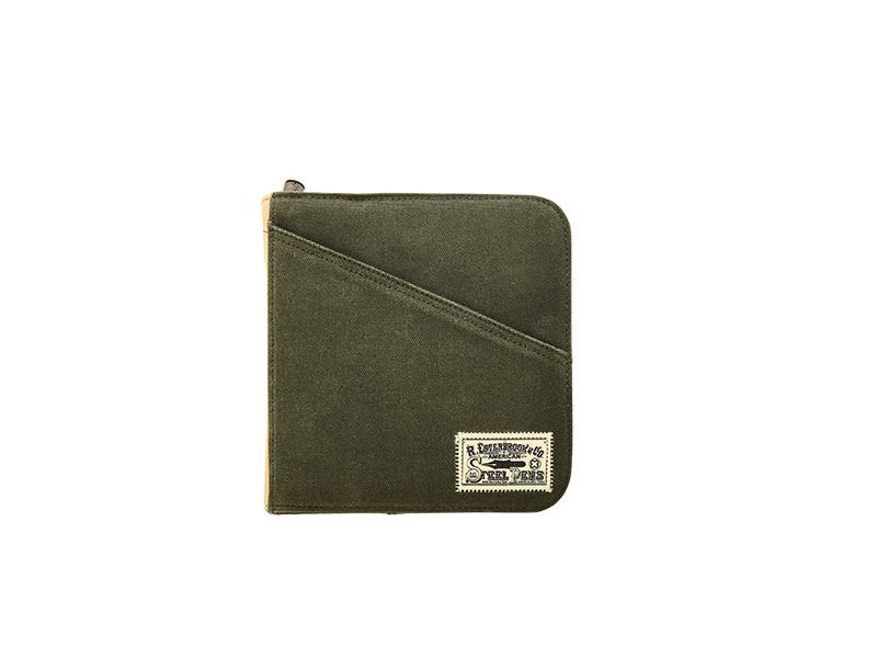Esterbrook Canvas 20 slot Pen Case - Army Green