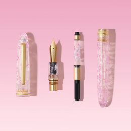 Esterbrook x BUNGUBOX Estie Fountain Pen - The Kachofugetsu Flower - Cherry Blossom (Limited Edition)
