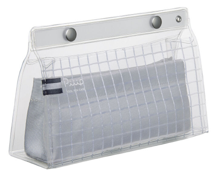 Kokuyo Piiip Tool Pen Case - Silver Gray
