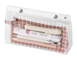 Kokuyo Piiip Tool Pen Case - Pink Terracotta