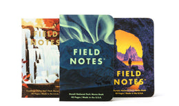 Field Notes National Parks Graph Paper Memo Books (Set of 3)