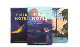 Field Notes National Parks Graph Paper Memo Books (Set of 3)