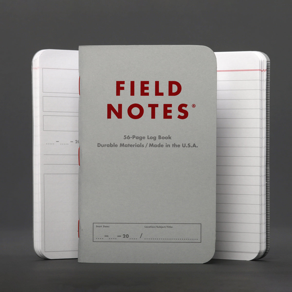 Field Notes Index: Log Book 2-Pack