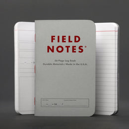 Field Notes Index: Log Book 2-Pack