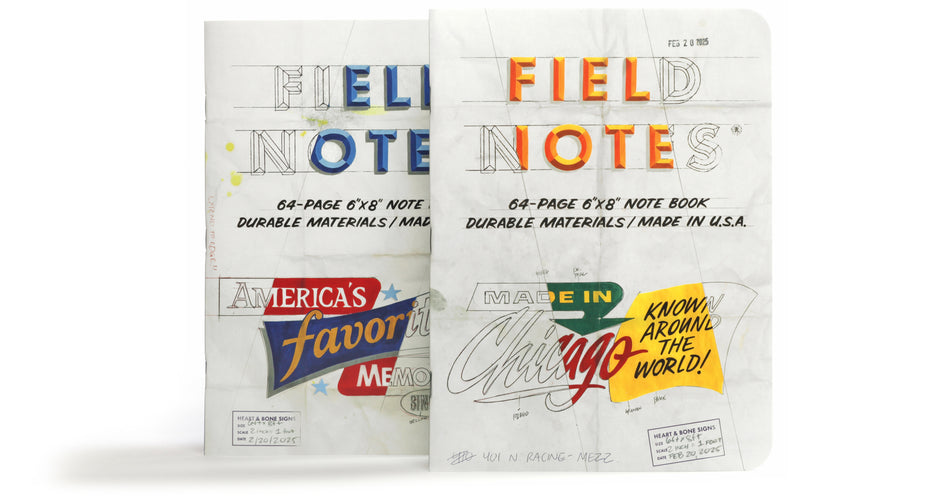 Field Noted Memo Books - The Chicago Look