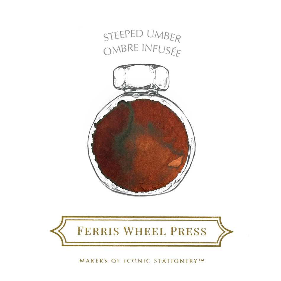 Ferris Wheel Press Fountain Pen Ink (38ml) - Steeped Umber
