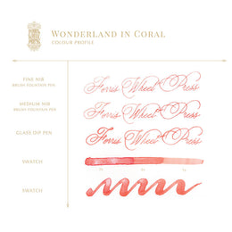 Ferris Wheel Press Fountain Pen Ink (38ml) - Wonderland in Coral