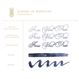 Ferris Wheel Press Fountain Pen Ink (38ml) - Stroke of Midnight