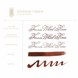 Ferris Wheel Press Fountain Pen Ink (38ml) - Steeped Umber