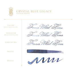 Ferris Wheel Press Fountain Pen Ink (38ml) - Crystal Blue Legacy