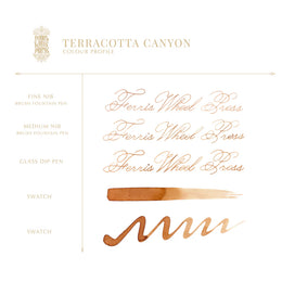Ferris Wheel Press Fountain Pen Ink (38ml) - Terracotta Canyon