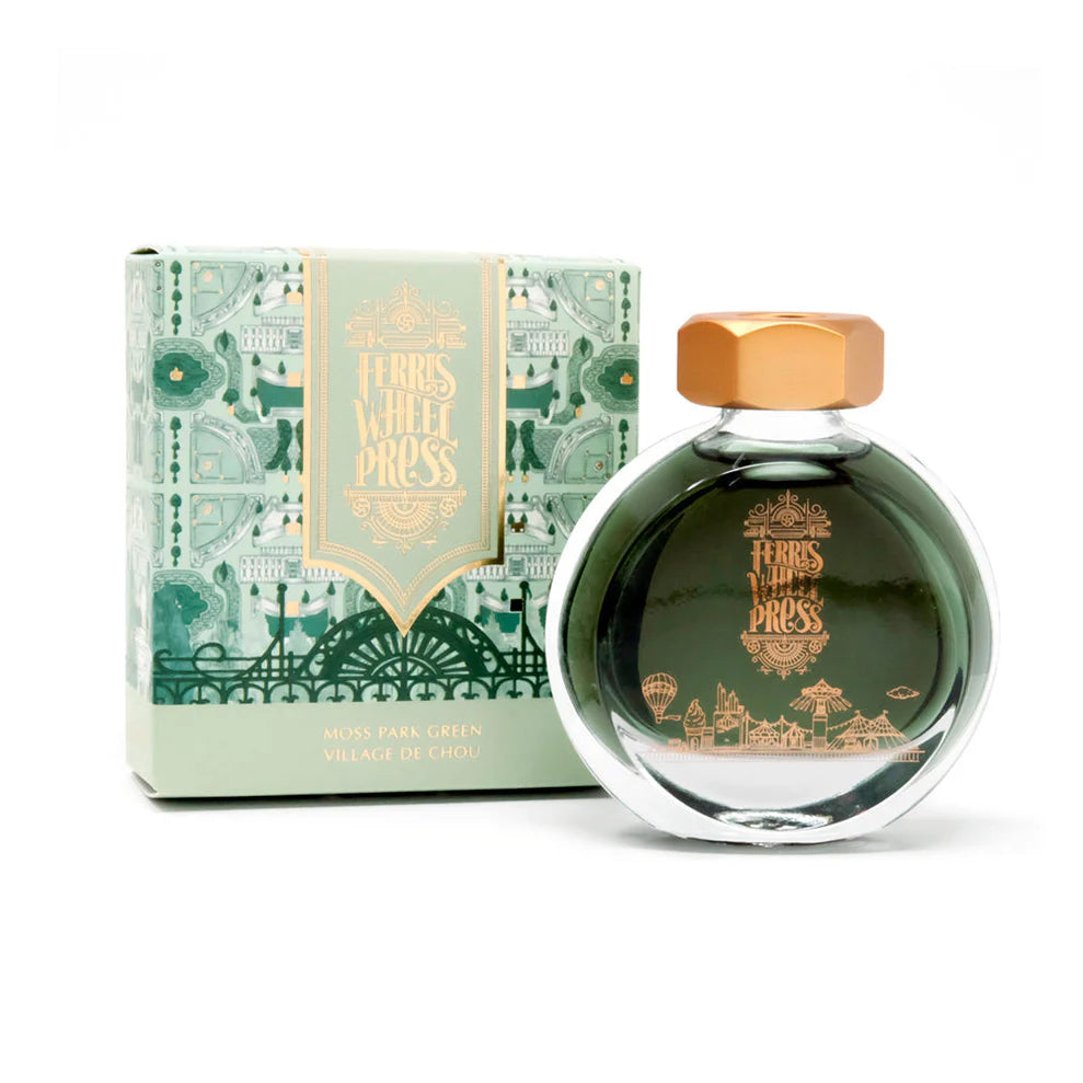 Ferris Wheel Press Fountain Pen Ink (38ml) - Moss Park Green