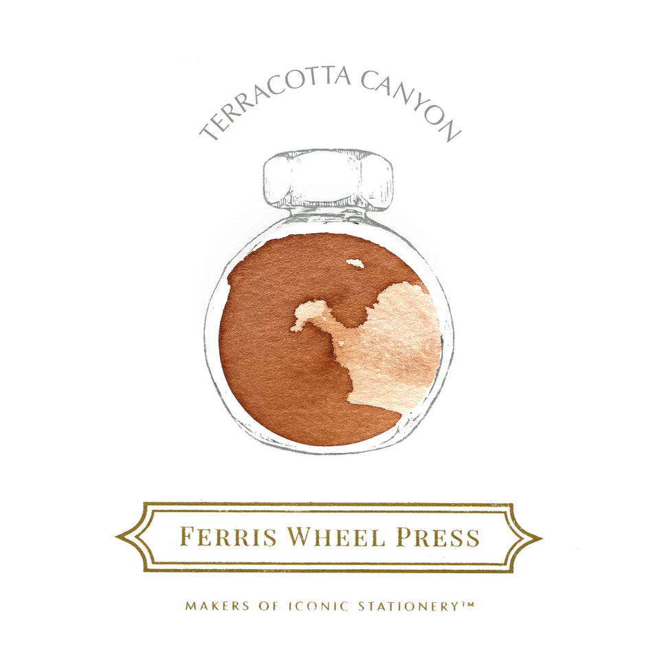 Ferris Wheel Press Fountain Pen Ink (38ml) - Terracotta Canyon