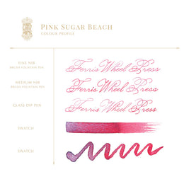 Ferris Wheel Press Fountain Pen Ink (38ml) - Pink Sugar Beach