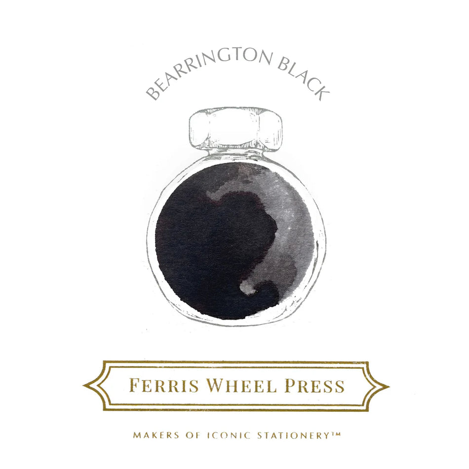 Ferris Wheel Press Fountain Pen Ink (38ml) - Bearrington Black
