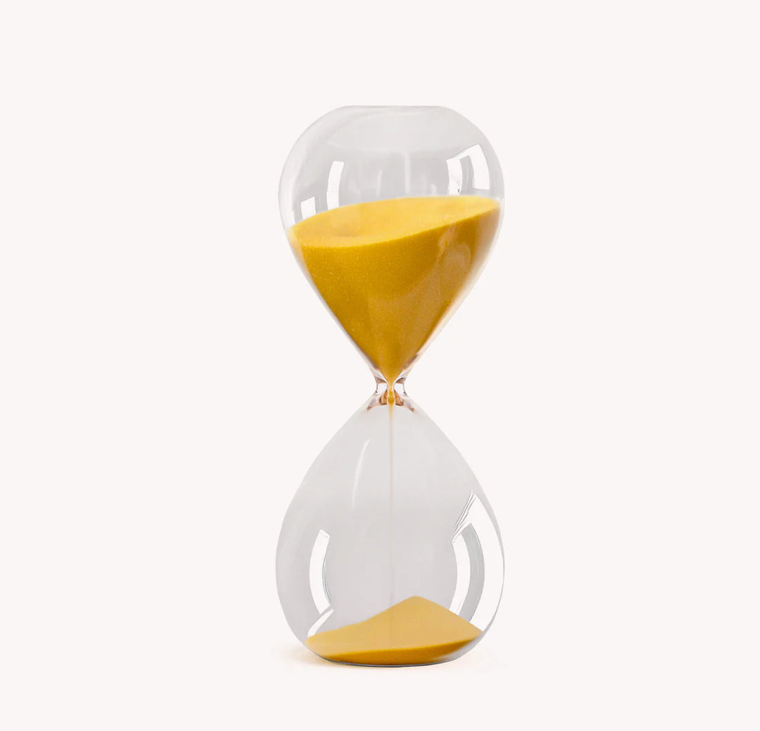 gry mattr Desktop Hourglass - Lemon (30 minutes)