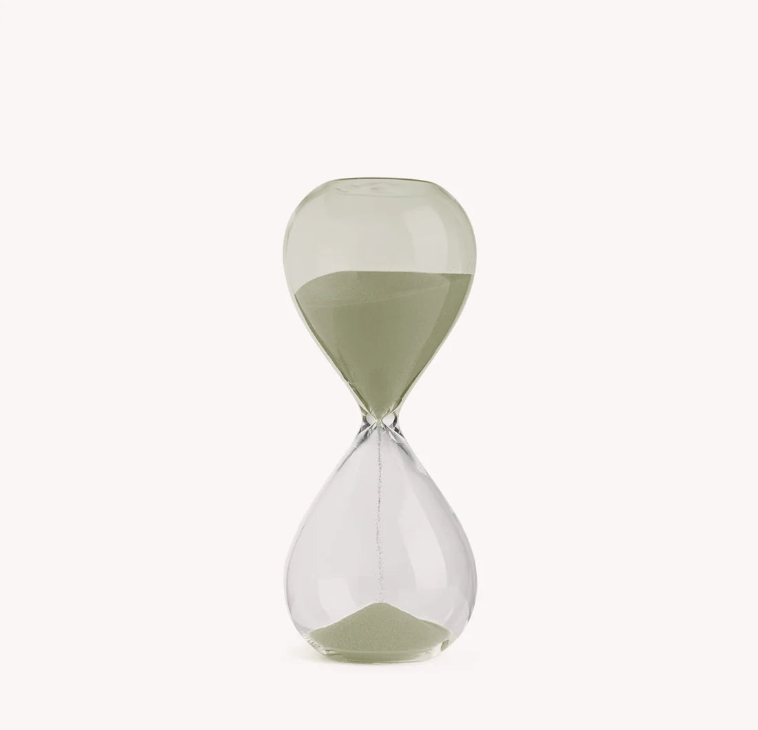 gry mattr Desktop Mini Hourglass - Seagreen (5 minutes)