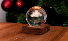 Gingko Amber Crystal Light - Rain Cloud