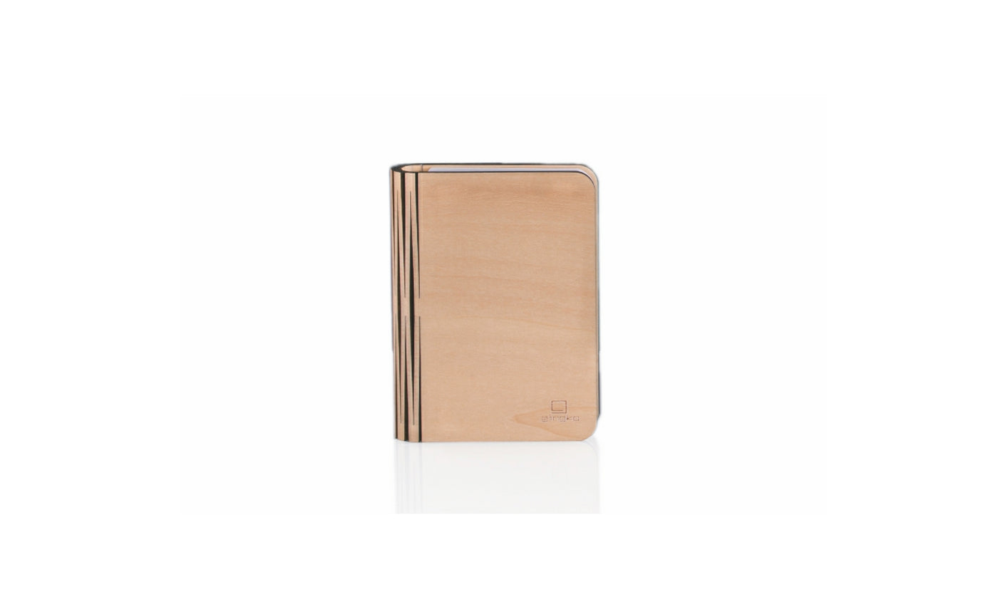 Gingko Mini Smart Book Light Natural Wood - Maple