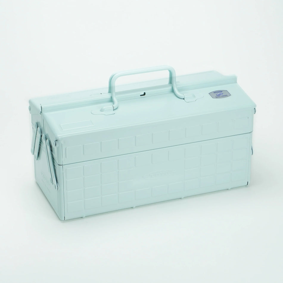 Toyo- Steel Toolbox with Cantilever Lid ST-350 - Glacier