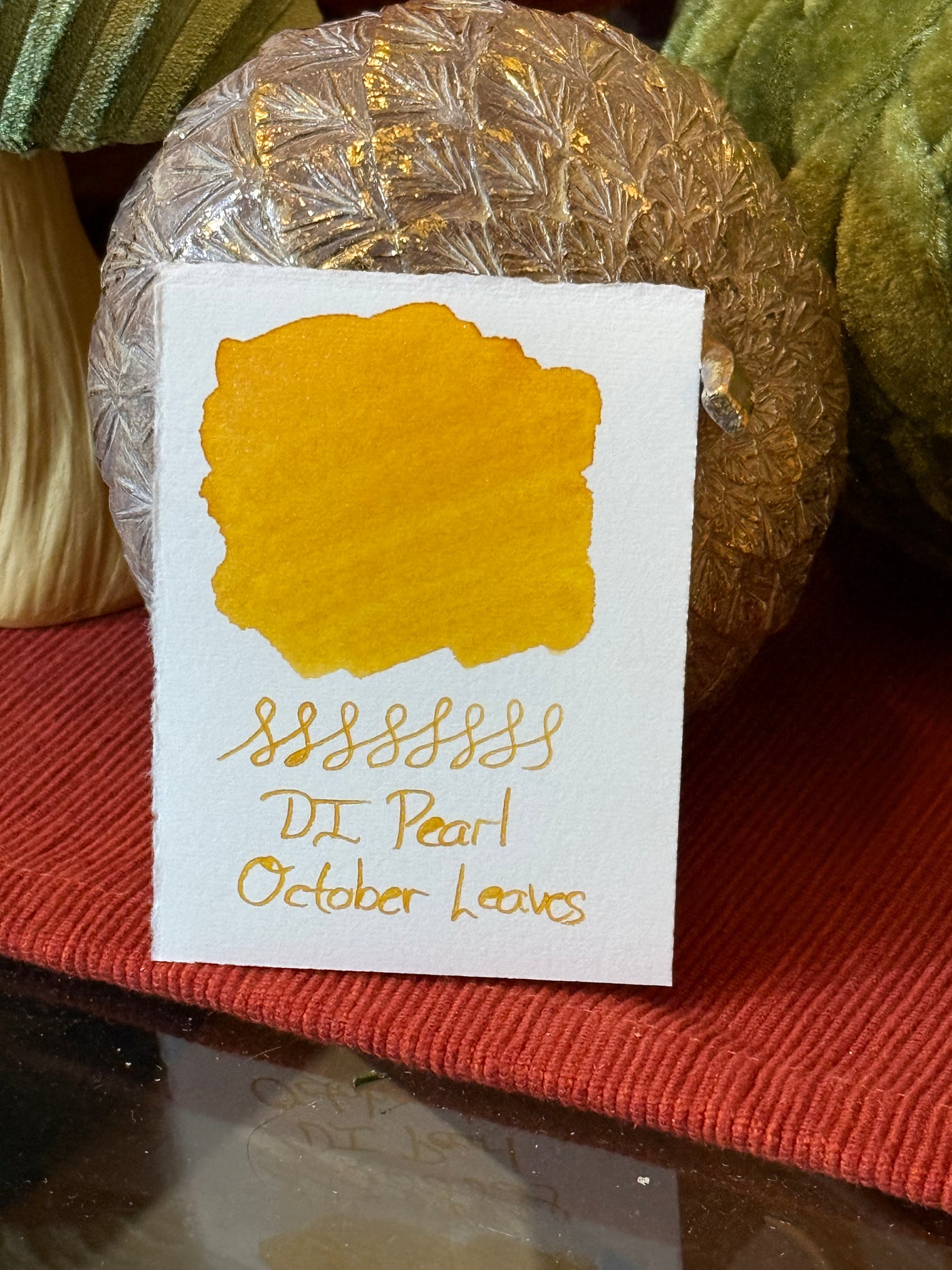 Dominant Industry Fountain Pen Ink - Pearl October Leaves