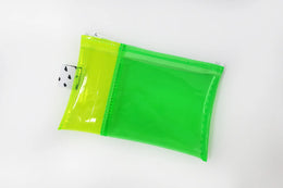 Kate Corn Yellow & Green Jelly Wallet