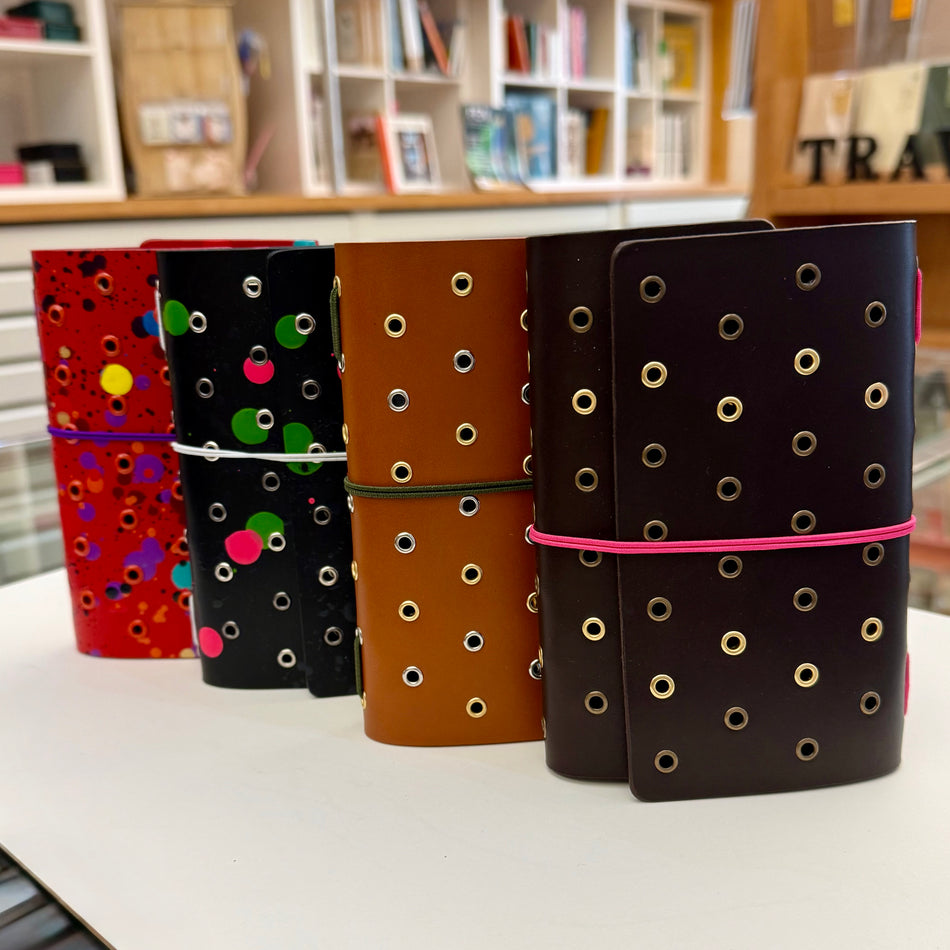 Imperfect Concepts Journal Covers -  Juniper (A6 Trifold w/Grommets)