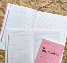 Luddite Function Notebook B5 - Separate Weekly Planner