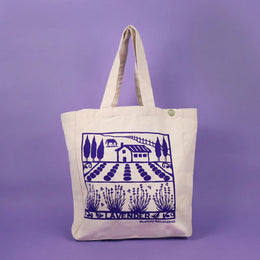Kei & Molly Tote- Lavender Farm