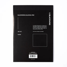 Blackwing A4 Legal Pad (Set of 2) - Blank