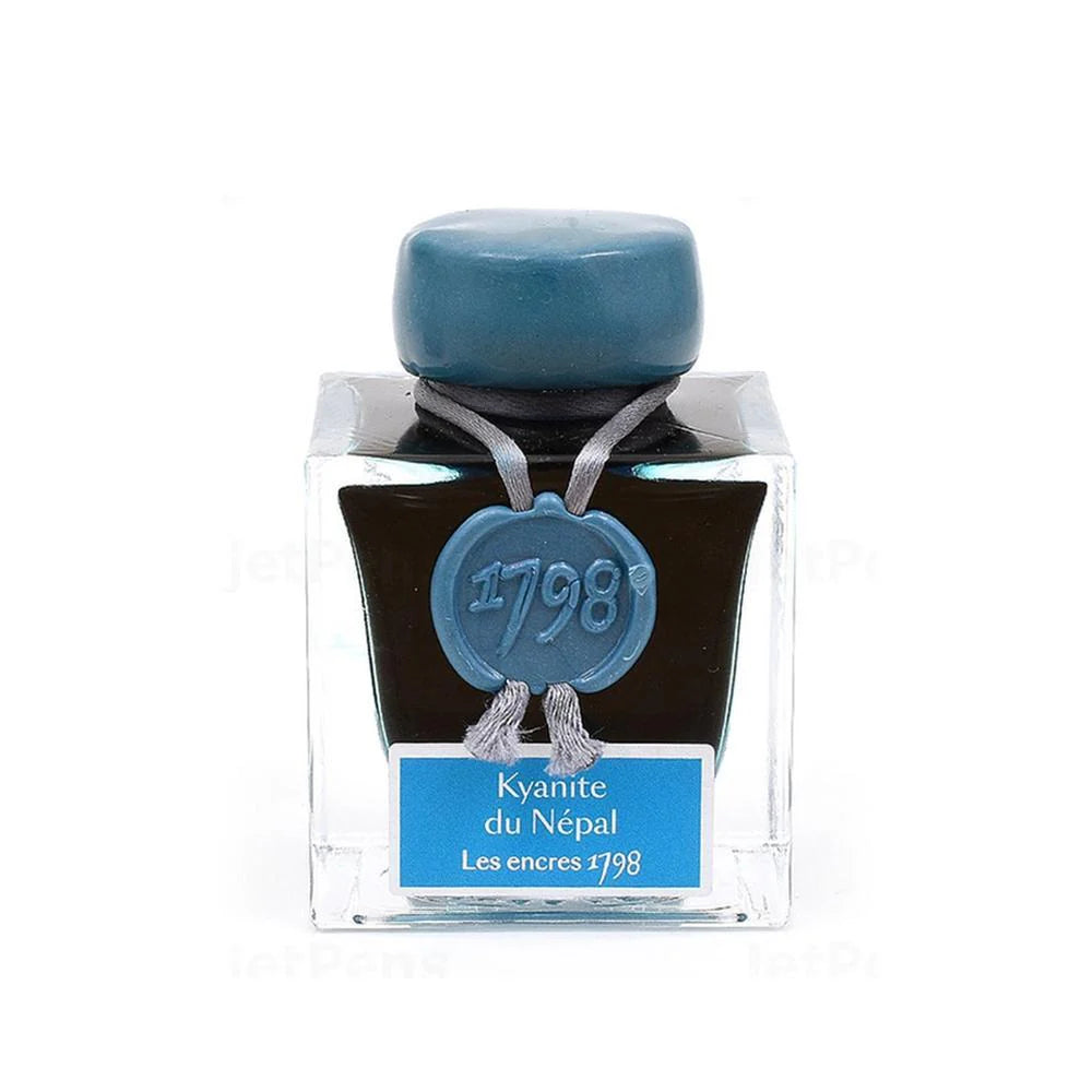 J. Herbin 1798 Collection Bottled Ink 50ml - Kyanite du Népal (Kyanite of Nepal)