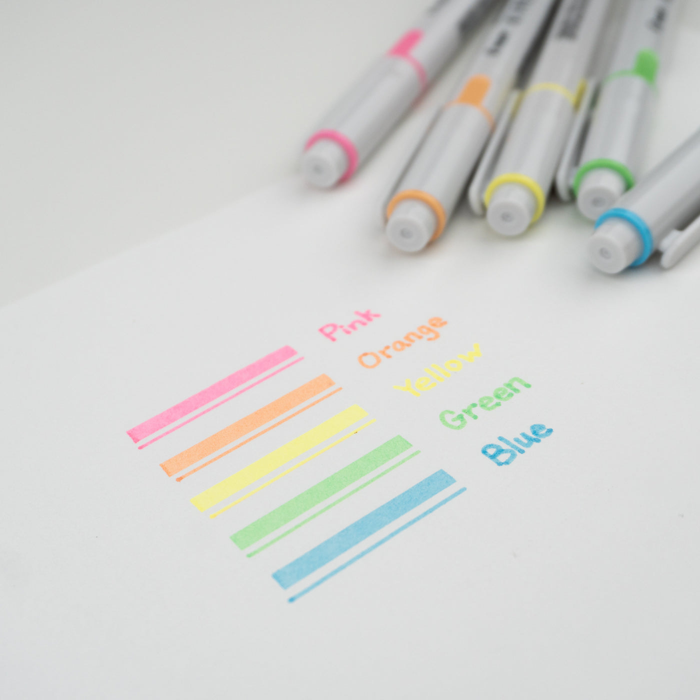 Pilot KIRE-NA Hightlighter Set (5 Traditional Colors)