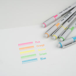 Pilot KIRE-NA Hightlighter Set (5 Traditional Colors)