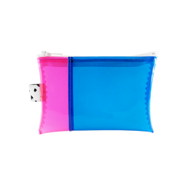 Kate Corn Pink & Blue Jelly Wallet