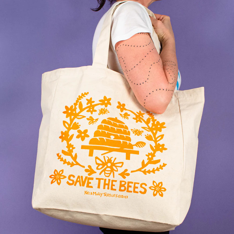 Kei & Molly Tote- Bees