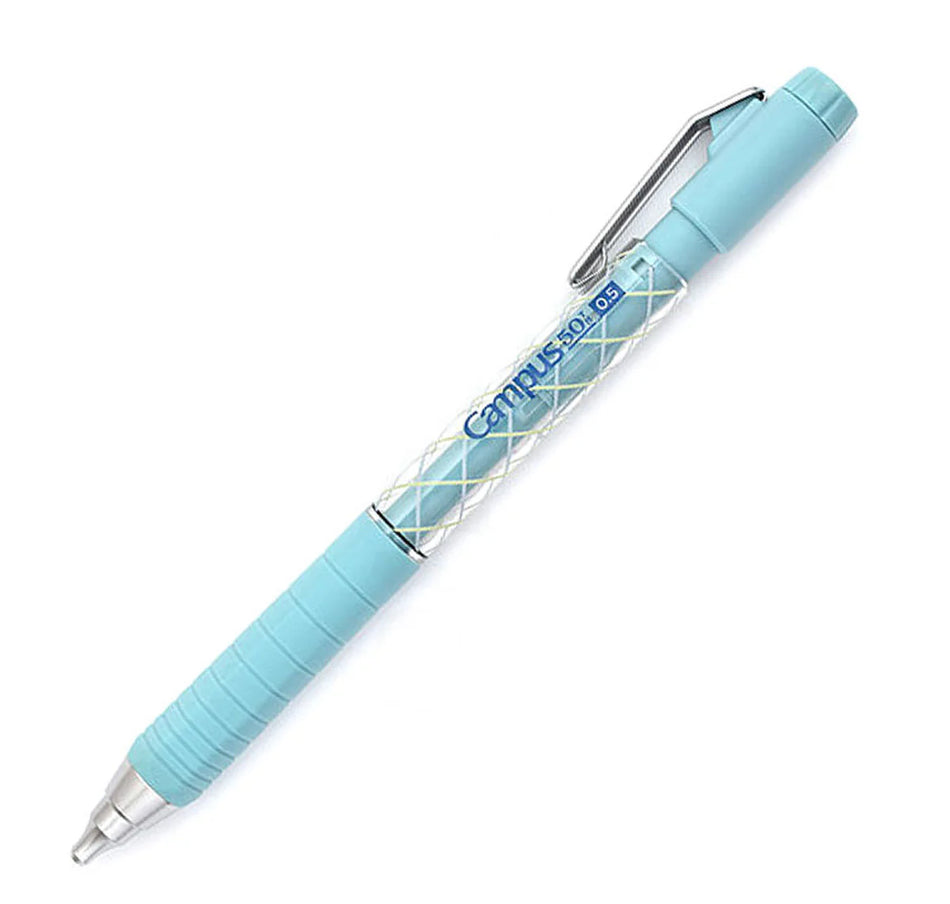 KOKUYO Campus 50th Anniversary Mechanical Pencil 0.5mm - Light Blue (Limited Edition)