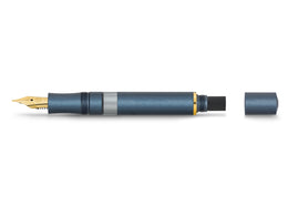 Kaweco AL Sport Piston Filler Fountain Pen - Navy (Starter Set)