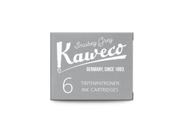 Kaweco Ink cartridges 6 pieces smokey grey