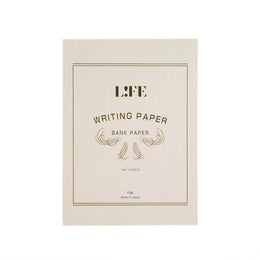 Life A5 Bank Paper Pad - White