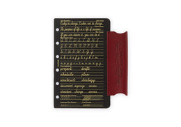 PLOTTER Leather Binder Liscio Limited BOX - Mini Size