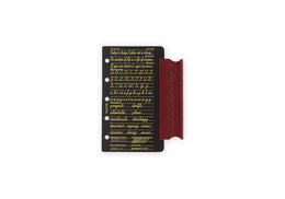 PLOTTER Leather Binder Liscio Limited BOX - Mini 5 Size