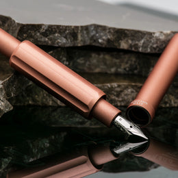 Monteverde Axis Fountain Pen - Matte Champagne